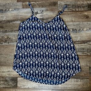 Olive & Oak Patterned Tank